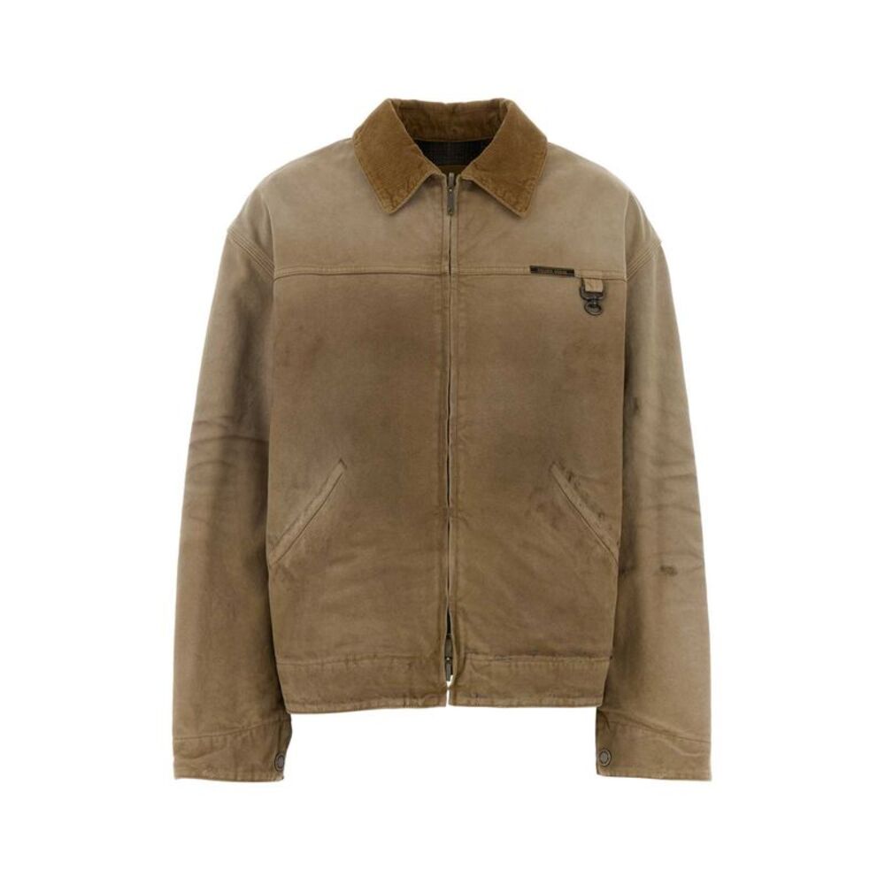 Golden Goose Deluxe Brand Women Beige Cotton Jacket